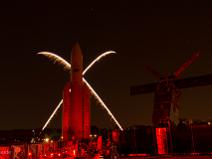 Cité de l'espace, feux par "Musique et feux"