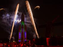 Cité de l'espace, feux par "Musique et feux"