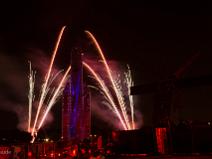 Cité de l'espace, feux par "Musique et feux"