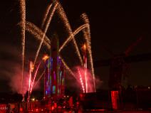 Cité de l'espace, feux par "Musique et feux"