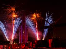 Cité de l'espace, feux par "Musique et feux"