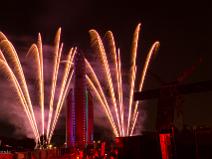 Cité de l'espace, feux par "Musique et feux"