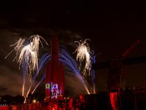 Cité de l'espace, feux par "Musique et feux"