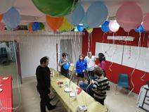 Scéance gonflage de balons