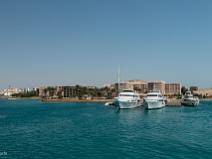 Départ du quai (devant le Mariott)