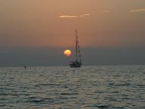 149_4967 Coucher de soleil sur la route du retour vers Corte