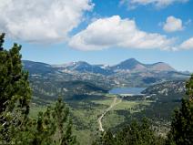 Lac des Bouillouses depuis le Roc de la Calme