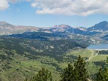Lac des Bouillouses depuis le Roc de la Calme