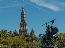 70d_2095 Devant la place d'Espagne
